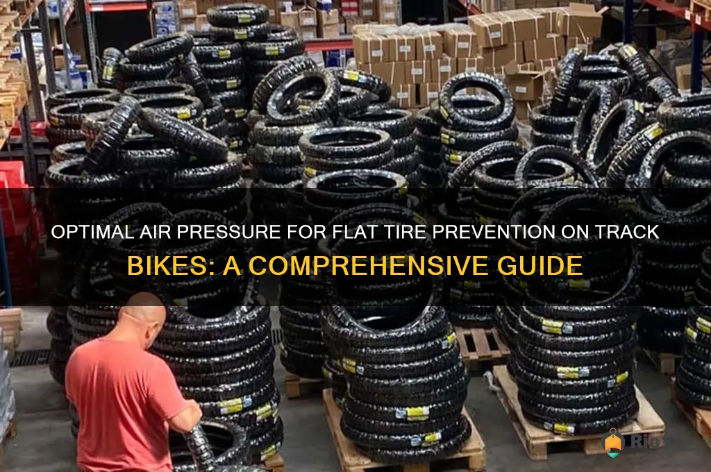 flat tires best air pressure track bike