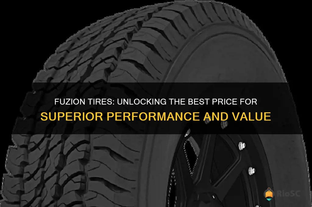 fuzion tires best price