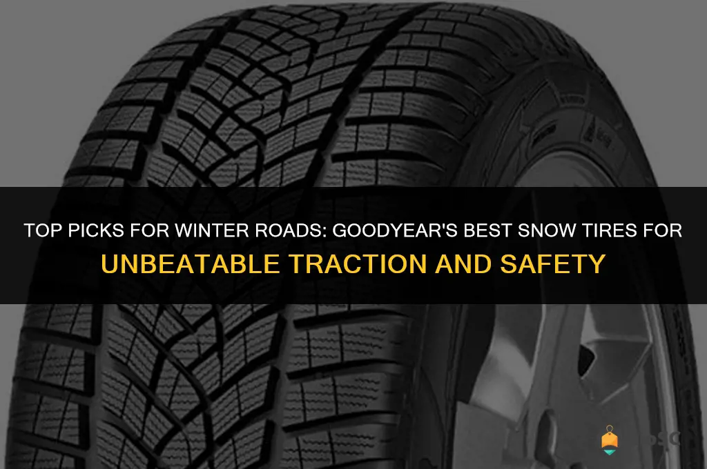 goodyear best snow tires
