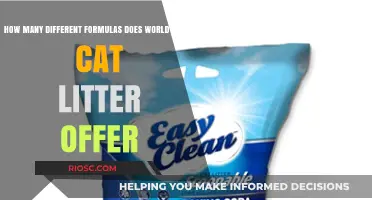 Exploring the Diverse Range of Formulas from World's Best Cat Litter
