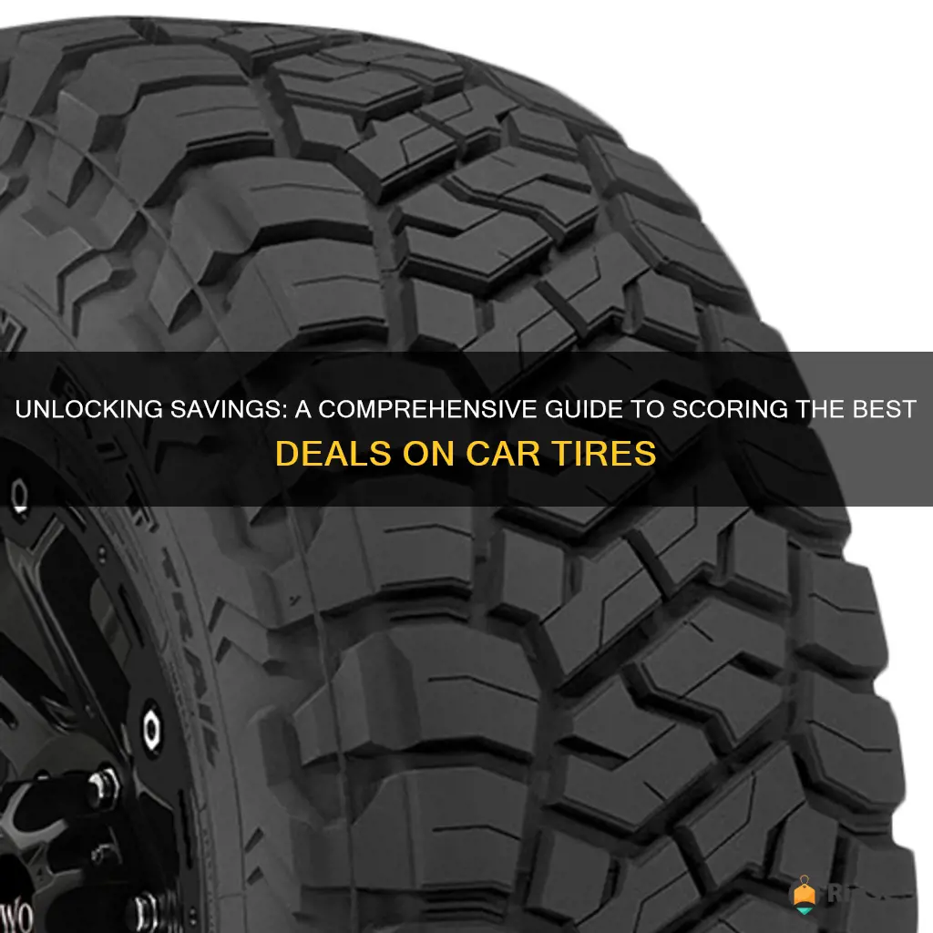 how to get the best deal on car tires