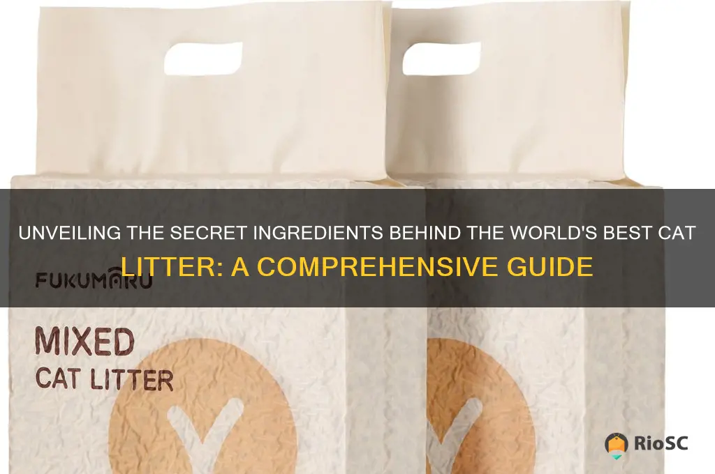 ingredients worlds best cat litter