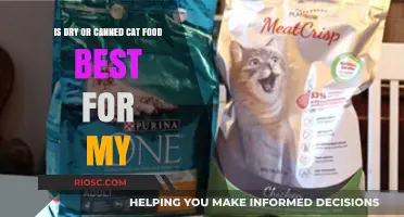 Choosing the Purr-fect Diet: Dry vs. Canned Cat Food - Which is Best for Your Feline Friend?