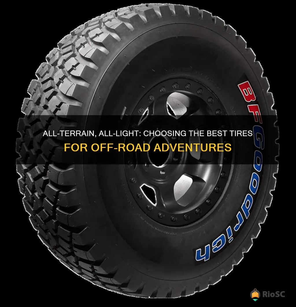 lightest and best all terrain tires for cars