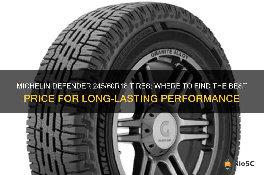michelin defender 245 60r18 tires best price