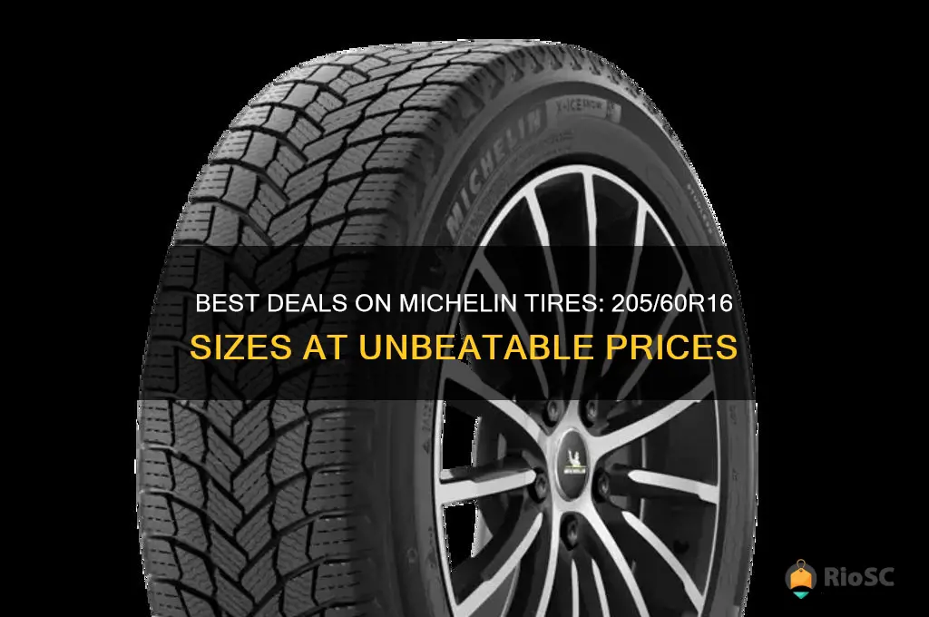 michelin tires best price 205 60r16