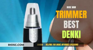 Best Denki's Nose Hair Trimmer: A Discreet and Efficient Solution