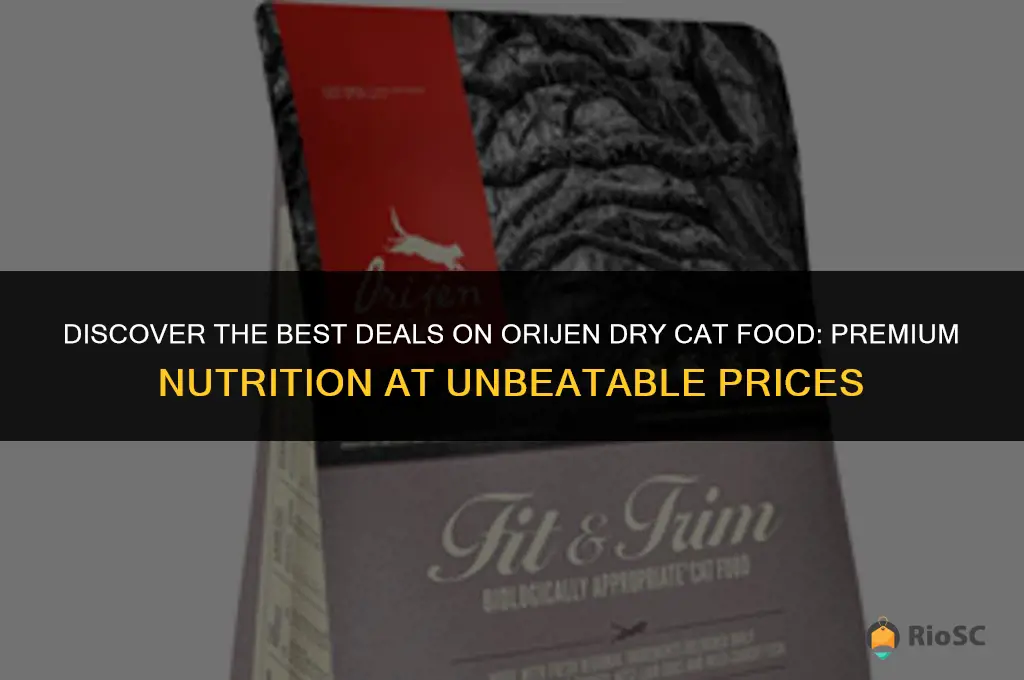 orijen dry cat food best price