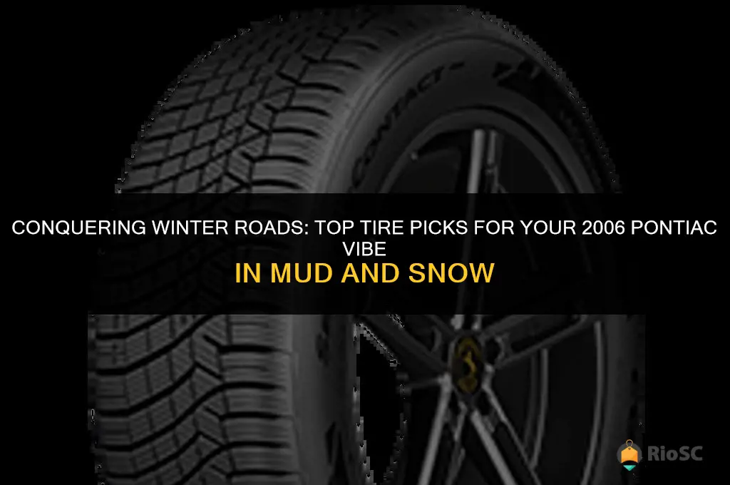 pontiac vibe 2006 best tires for mud and snow