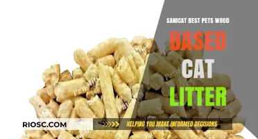 Sanicat Best Pets Wood-Based Cat Litter: Eco-Friendly, Absorbent, and Odor-Controlling Solution for Your Feline Friend