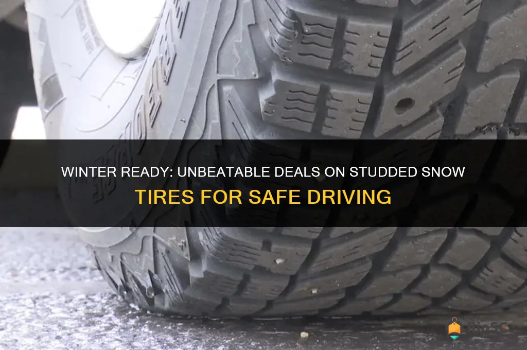 studded snow tires best price