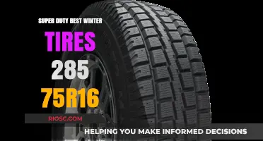 Top Picks for Super Duty Winter Tires: 285/75R16 Size