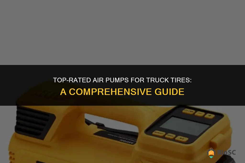 the best air pump for truck tires