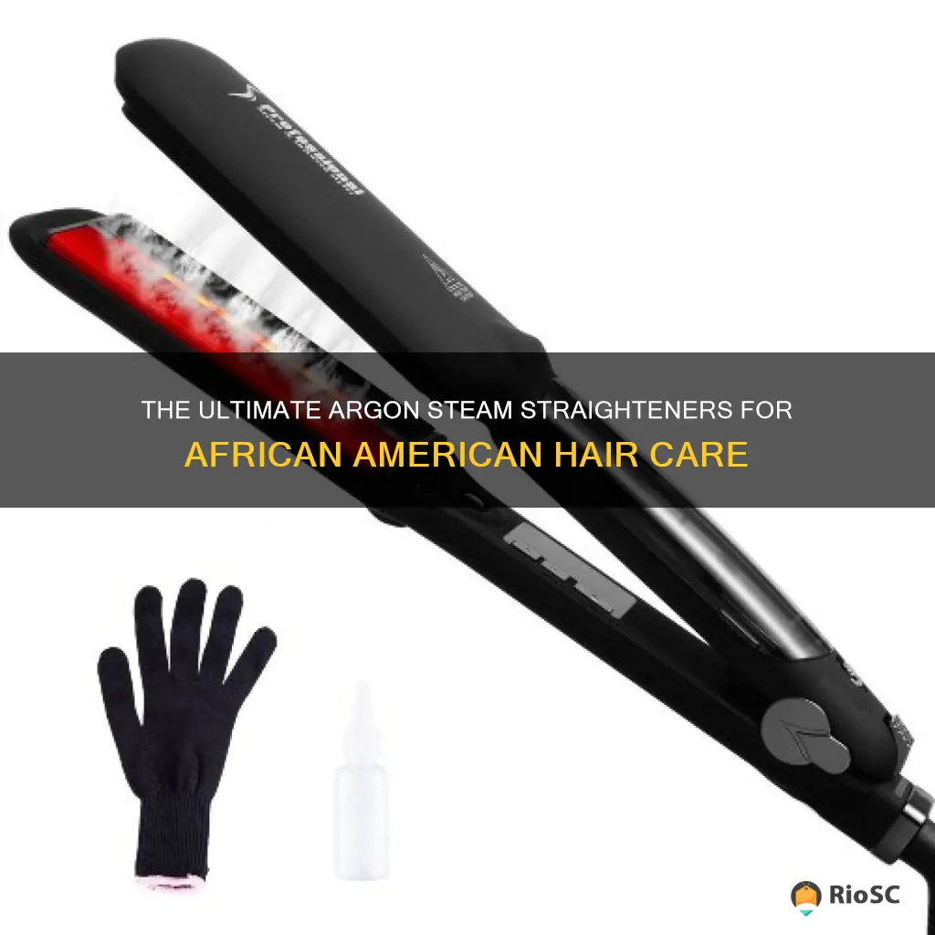 the best argon steam hair straightners for african american women