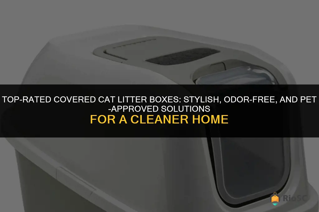 the best covered cat litter box