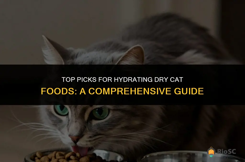 the best dry cat foods with moisutre
