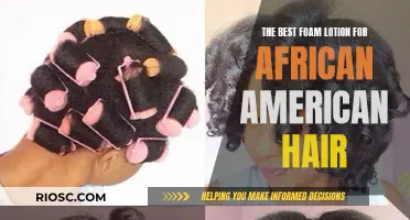 Foam Lotions for African American Hair: Finding the Perfect Formula