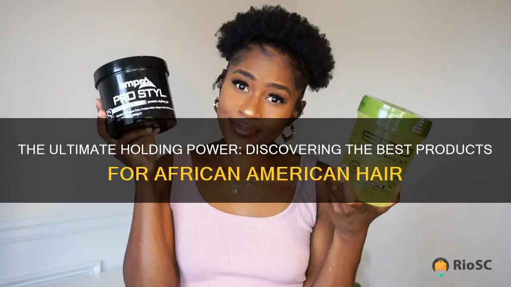 the best holding promeda for african american hair