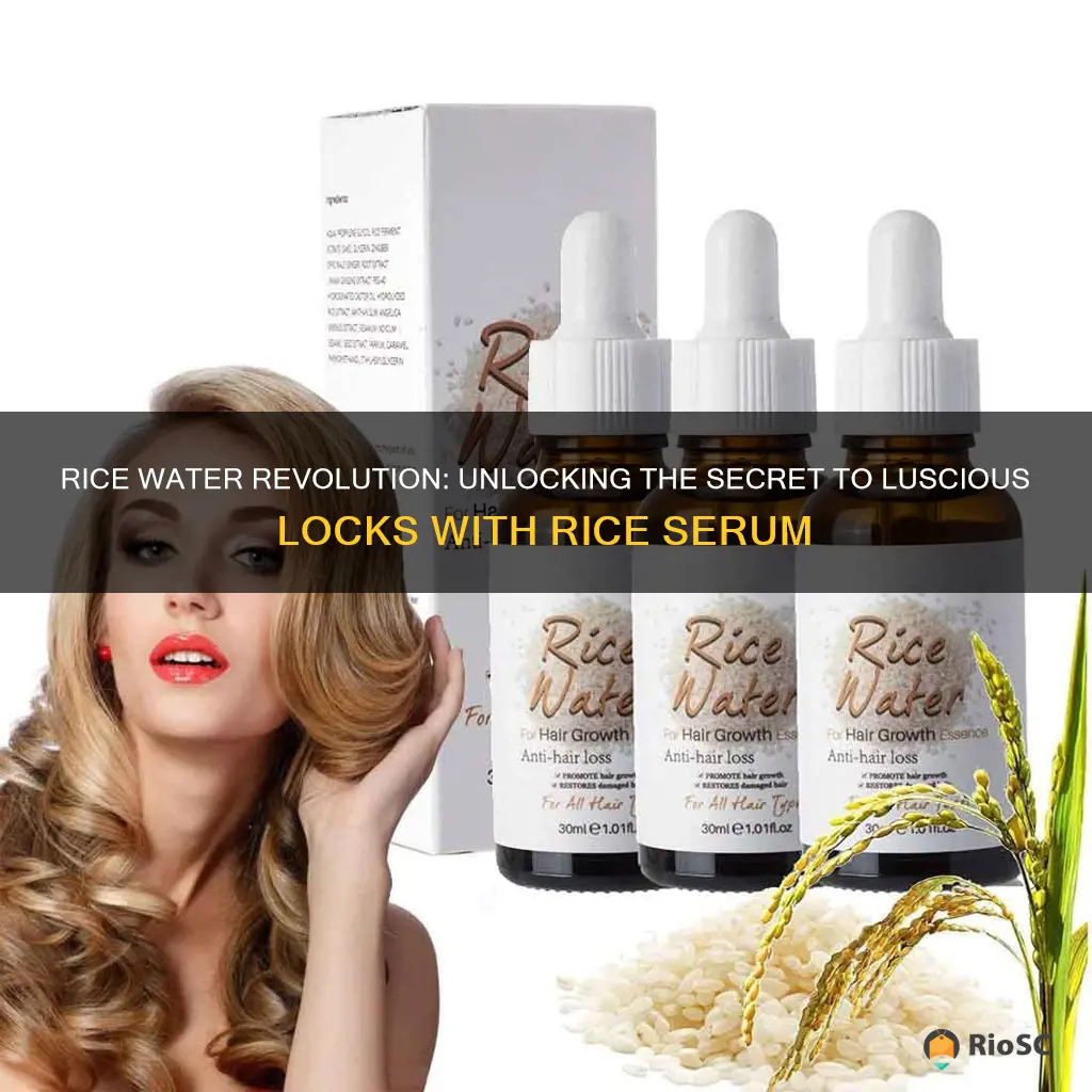 the best rice serum for hair