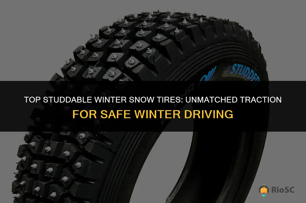 the best studdable winter snow tires