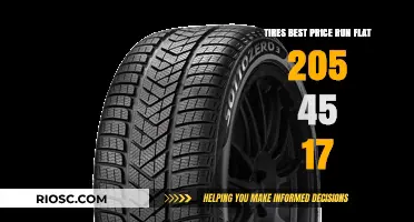 Top Deals on Run-Flat Tires: Best Prices for 205/45 R17