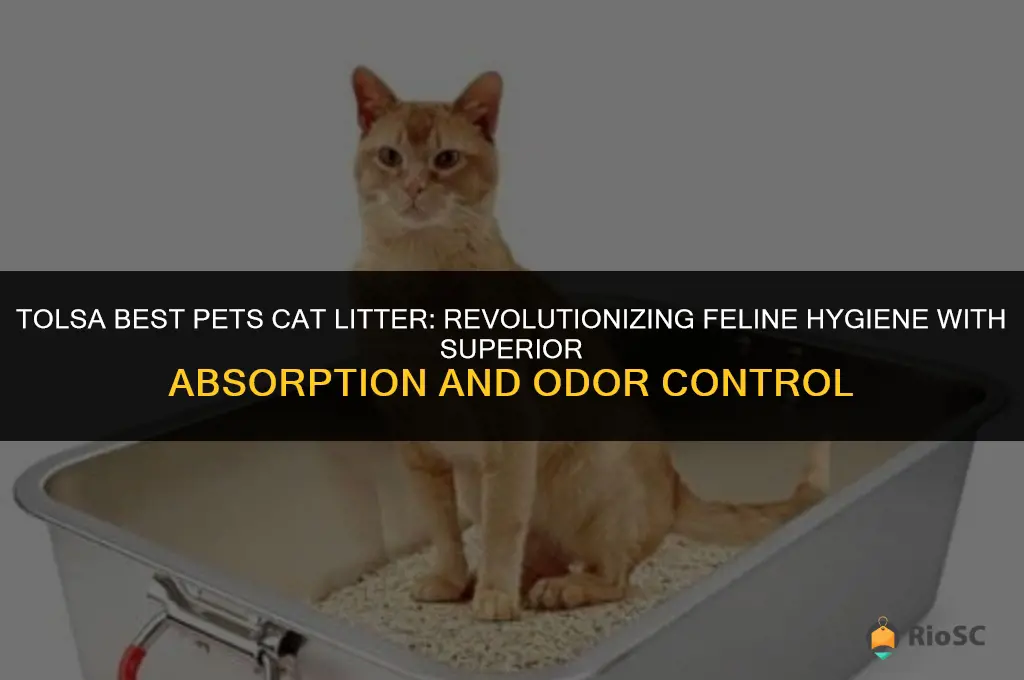 tolsa best pets cat litter