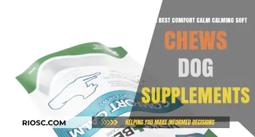 Vet's Best Comfort Calm Soft Chews: Natural Stress Relief for Anxious Dogs