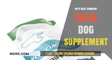 Vet's Best Comfort Calm Dog Supplement: Natural Stress Relief for Anxious Dogs