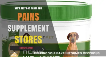 Vet's Best Dog Aches and Pains Supplements: Top Stores to Relieve Your Pet's Discomfort