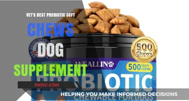 Boost Your Dog's Digestive Health with Vet's Best Probiotic Soft Chews Supplement