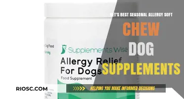 Vet's Best Seasonal Allergy Soft Chew Dog Supplements: Natural Relief for Your Pet's Itchy Skin and Allergy Symptoms