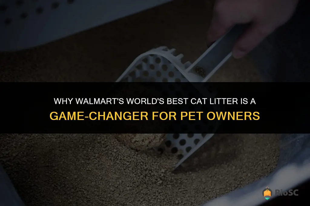 wallmart worlds best cat litter
