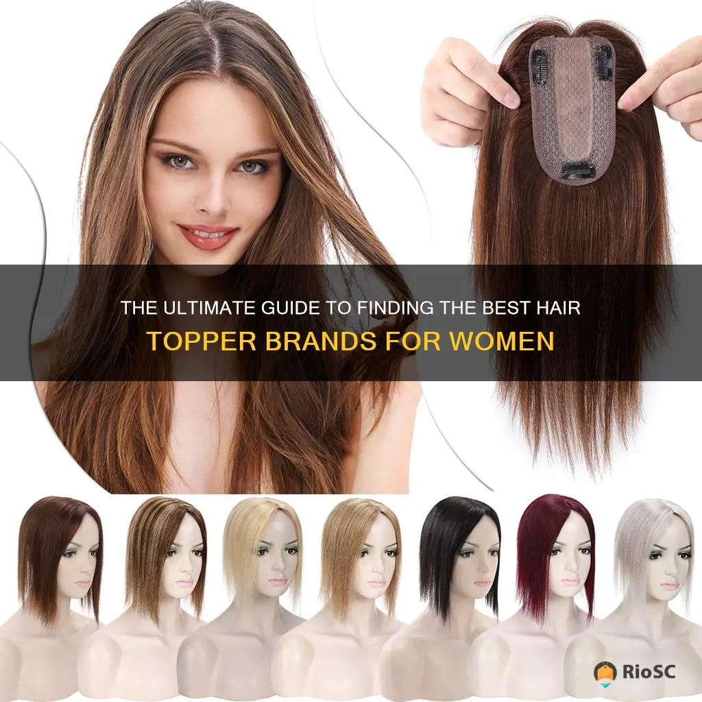 what are the best brands for hair toppers for women