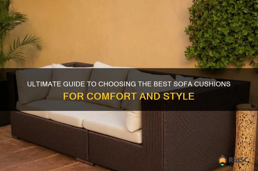 what are the best cushions for a sofa