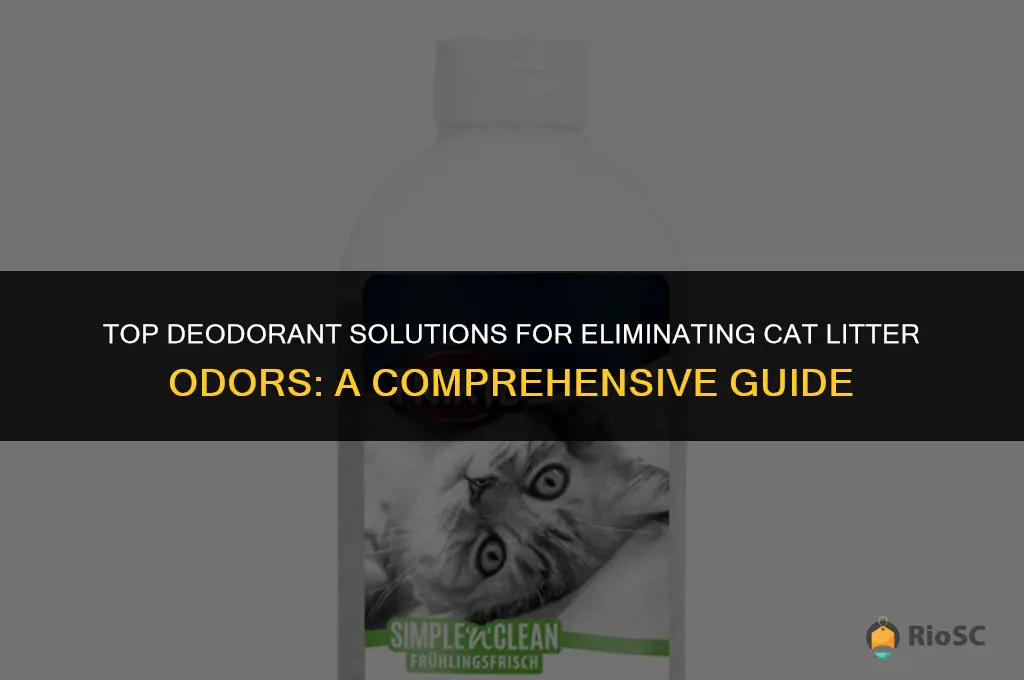 what is the best deodorant for cat litter