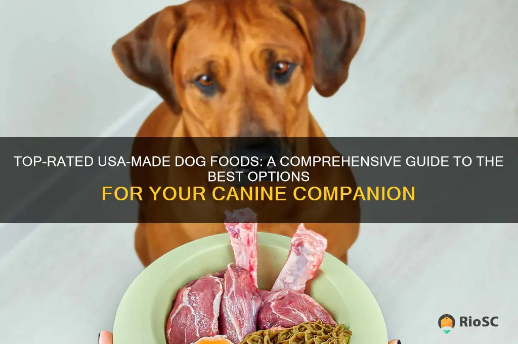 what is the best dog food made in usa