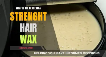 Extra-Strength Hair Wax: Finding the Ultimate Hold