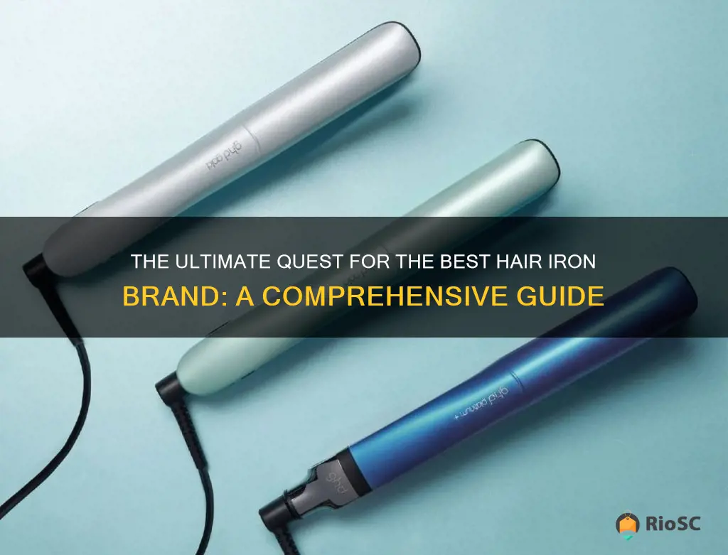 what is the best hair iron brand