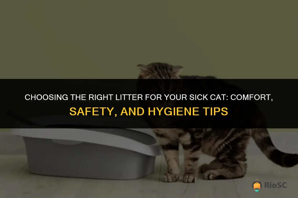 what is the best litter for a sick cat