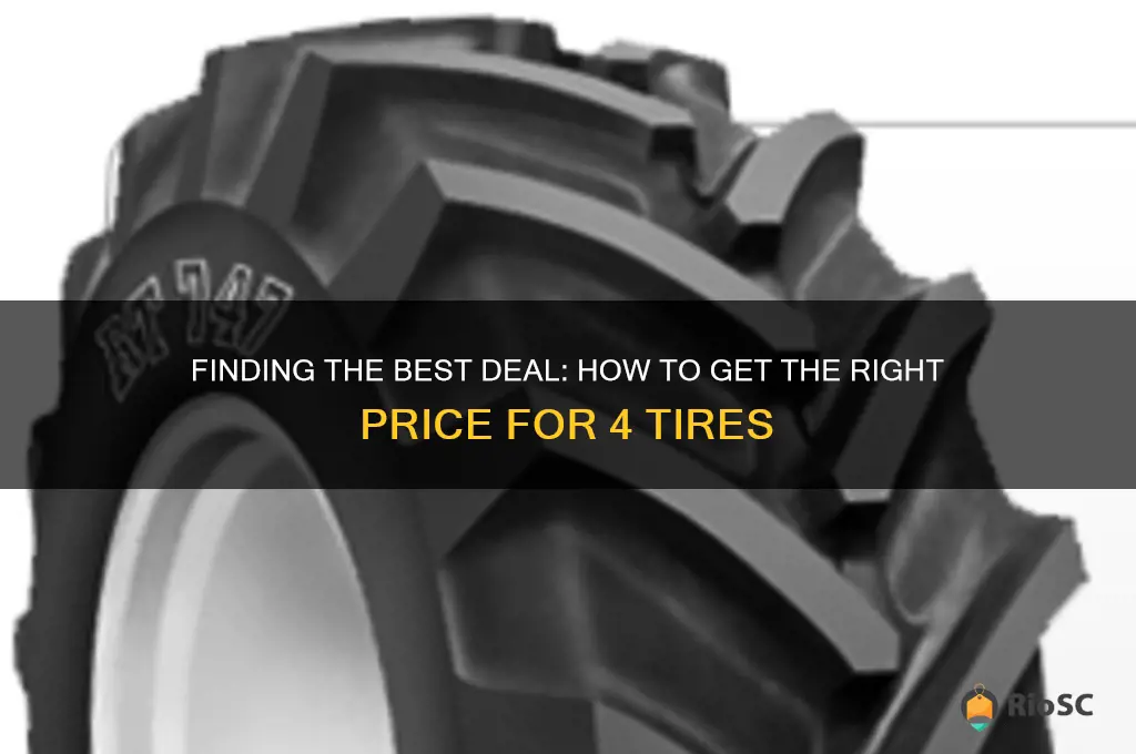 what is the best price for 4 tires