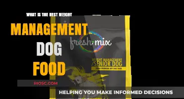 Optimal Nutrition for Weight Management in Dogs: A Comprehensive Guide to Choosing the Best Dog Food