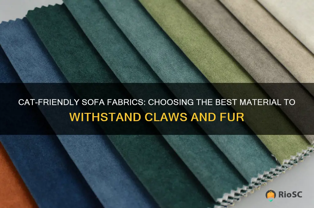 what sofa fabric is best for cats