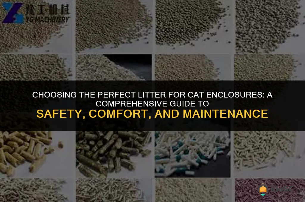 what type of litter is best in cat enclosures