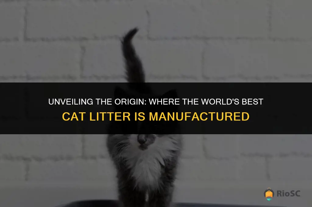 where is worlds best cat litter made