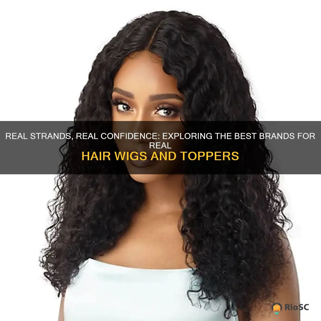 which brand is best for real hair wigs and toppers