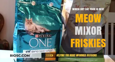 Purr-fect Nutrition: A Feline Expert's Guide to Choosing Between Meow Mix and Friskies Dry Cat Food