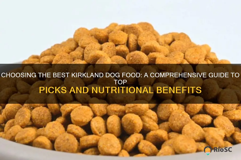 which kirkland dog food is best