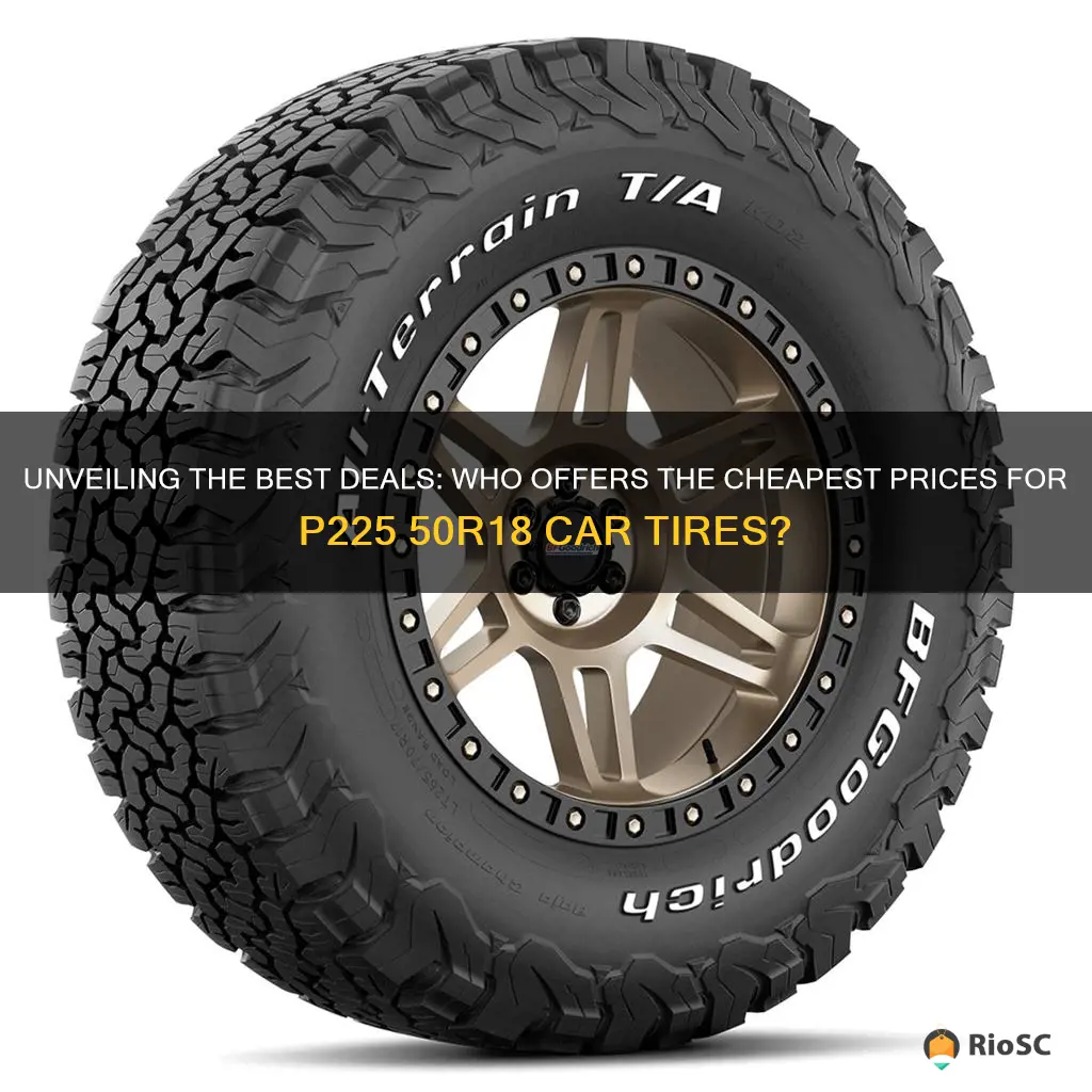 who has the best prices on p225 50r18 car tires