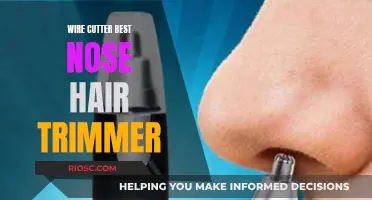 The Wire Cutter: A Discreet and Efficient Nose Hair Trimmer