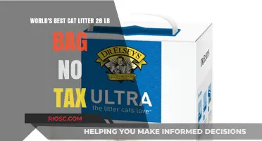 Purr-fectly Priceless: The World's Best Cat Litter in a 28-Pound Bag, Tax-Free!
